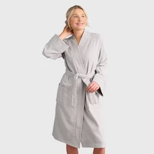 Bath Robe With Kimono Collar - Room Essentials
