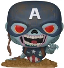 Funko POP! Marvel: Marvel Zombies - Zombie Captain America [New Toy] Vinyl Fig