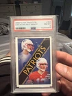 2000 Fleer Tradition Rookies to Watch Tom Brady, Dave Stachelski #352 RC PSA 8