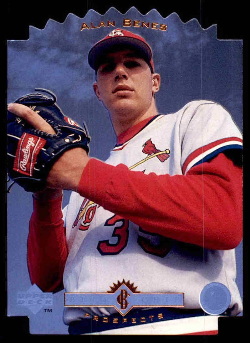 1996 Upper Deck #BC13 Alan Benes Blue Chip Prospects