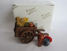 ROMAN INC., Fontanini # 65033 Harvest Cart Set Nativity CLUB EXCLUSIVE 5" BOXED