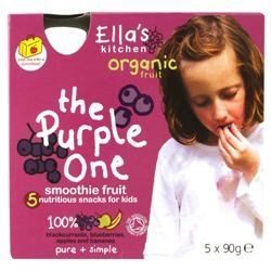 Ella's Kitchen The Purple One Fruit Smoothie, 5 x 90g - Image 5