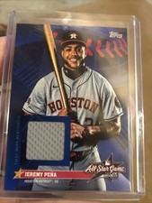 2025 Topps Update Series - All-Star Stitches Jeremy Pena #AS-JP (MEM)