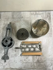 Vintage White Mountain Ice Cream Maker Freezer 2XG Canister, Paddle, & Lid