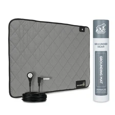 Grounding Mat for Sleep, Wellness & Anti-Aging - 24x16 Inches, Soft Cotton