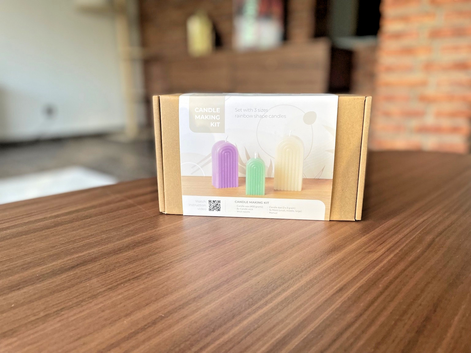 Candle Making Kit – Regenbogen-Kerzen selber machen | DIY Set