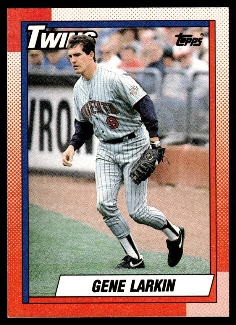 Gene Larkin 1990 Topps #556 Minnesota Twins 24848 Baseball Cards