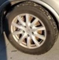 11-14 Porsche Cayenne 18x8 Alloy 10 Spoke Wheel OEM LKQ
