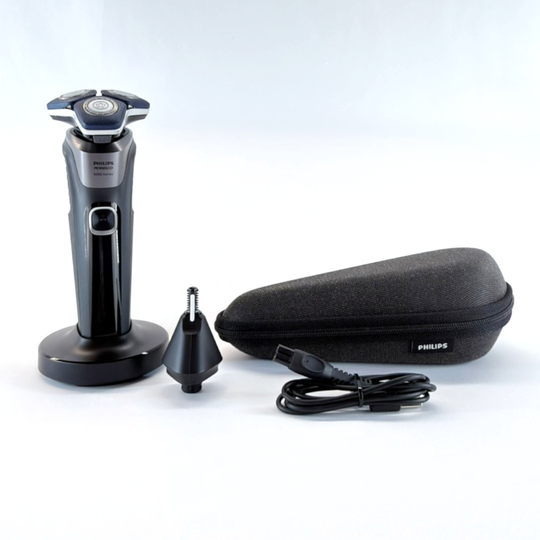 6000 Rechargeable Wet & Dry Charger Stand Travel Case