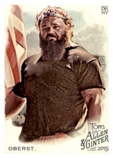 2019 Topps Allen and Ginter Baseball Card #177 Robert Oberst