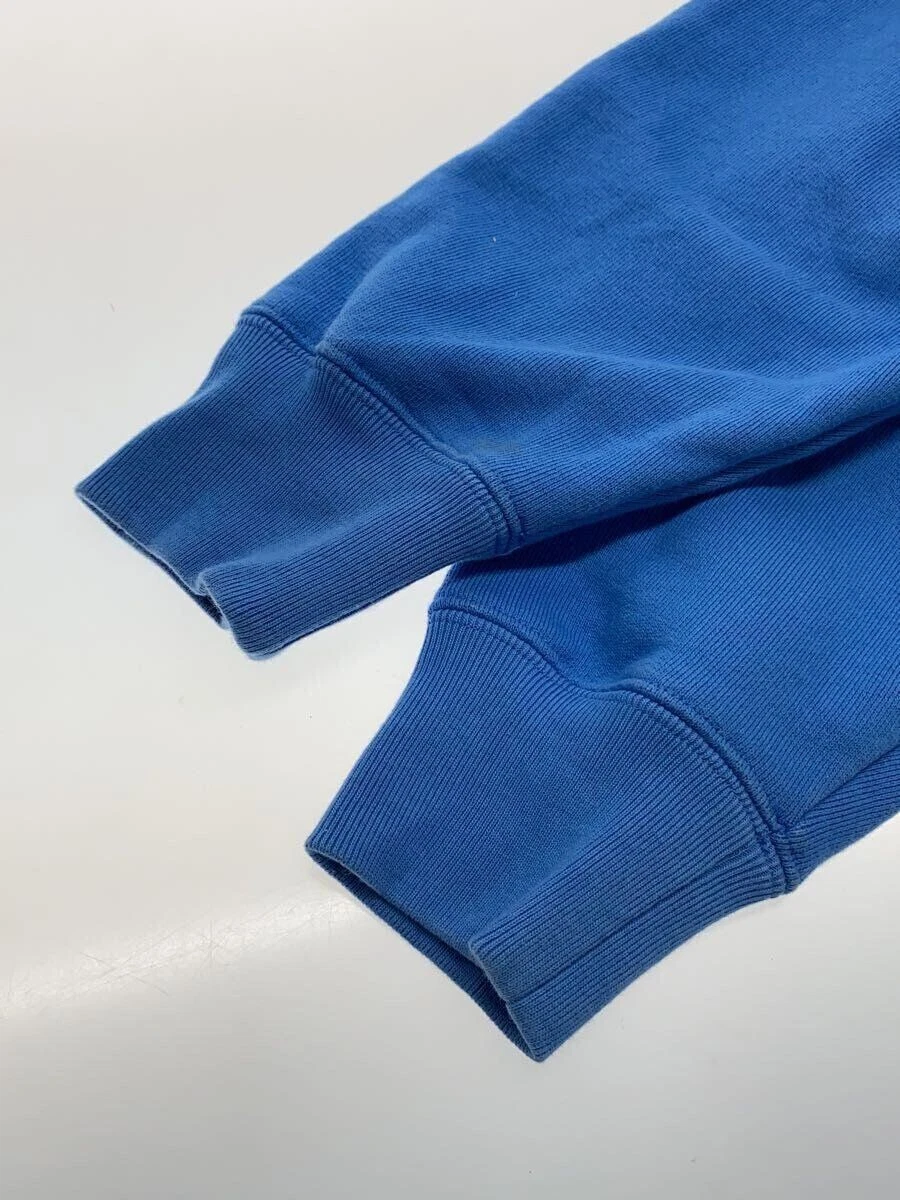 GUCCI felpa con cappuccio XS poliestere stampa blu 560502 usata