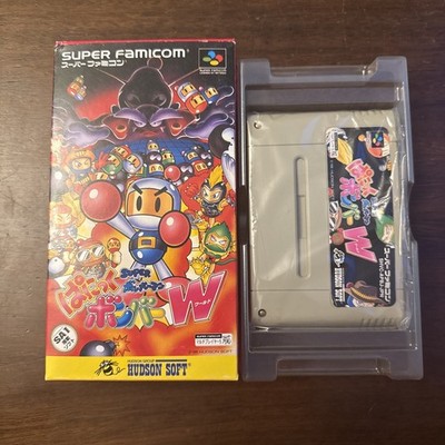 Super Bomberman: Panic Bomber World (Super Famicom SFC) Tested - Authentic