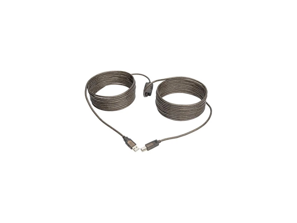 Tripp Lite USB-A to USB-B Active Repeater Printer Cable M/M 30ft 30' (U042-030) - Image 2 of 4