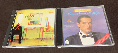 Lot Of 2 Falco CDs Wiener Blut, Meine Schonsten Erfolge Great Condition