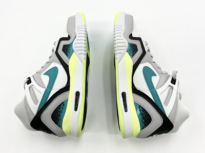 2013 Nike Air Tech Challenge II White turbo Green Sz 12 Men Shoes