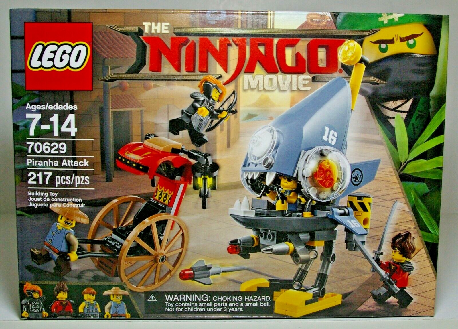 lego ninjago piranha attack 70629