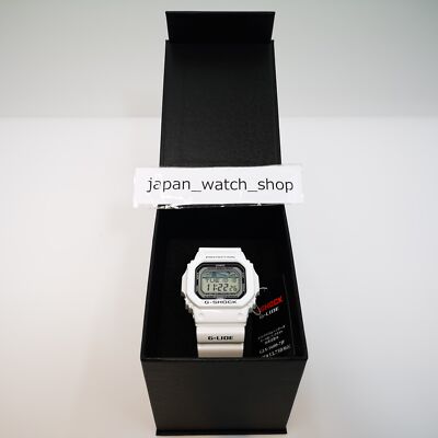 CASIO G-SHOCK GLX-5600-7JF White G-LIDE Tide & Moon Men's