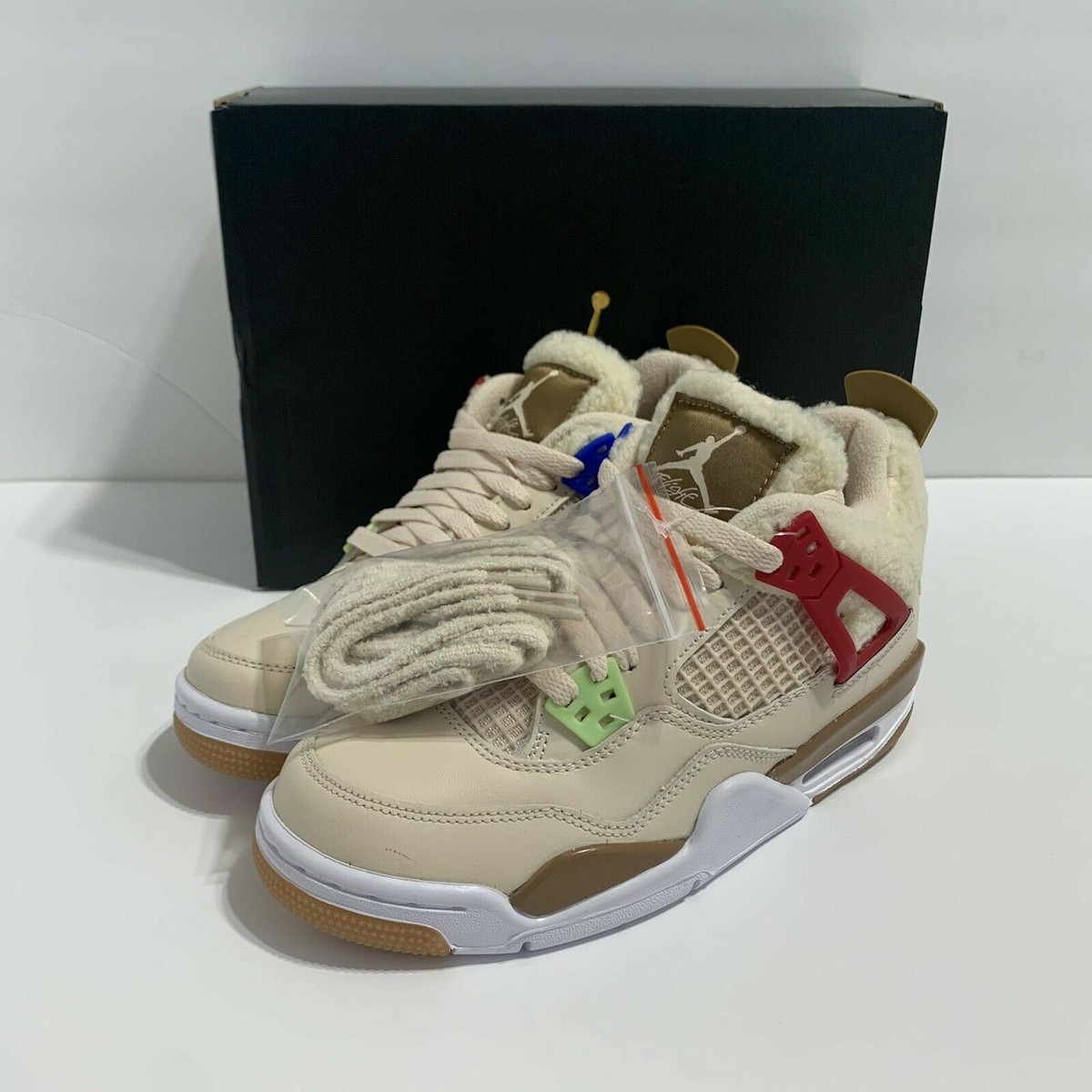 Nike Air Jordan 4 IV Retro Where The Wild Things Are 4-7Y Pearl