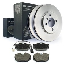 Bremsscheiben 260 mm belüftet Bremsbeläge Warnkontakt vorne für BMW 3 3er E30 Z1