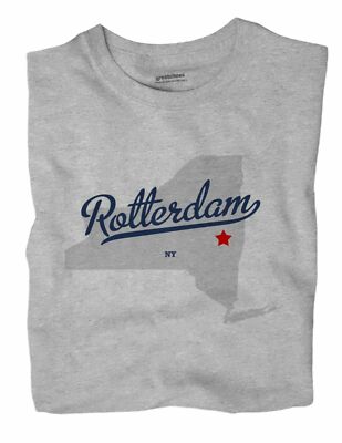 Rotterdam New York NY T-Shirt MAP