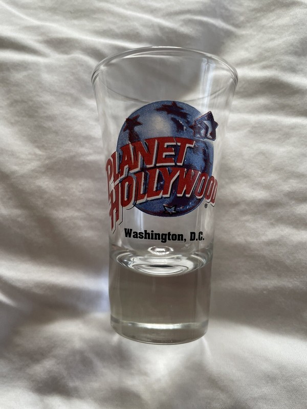 Planet Hollywood Shot Glass Washington DC