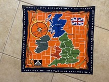 Great Britain Handkerchief The Tag Line Ireland England Wales Scotland