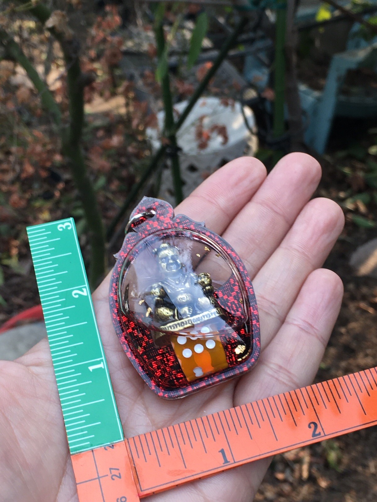 Kuman Thong In Oil Gamble Thai Amulet Fetish Talisman Charm Protection