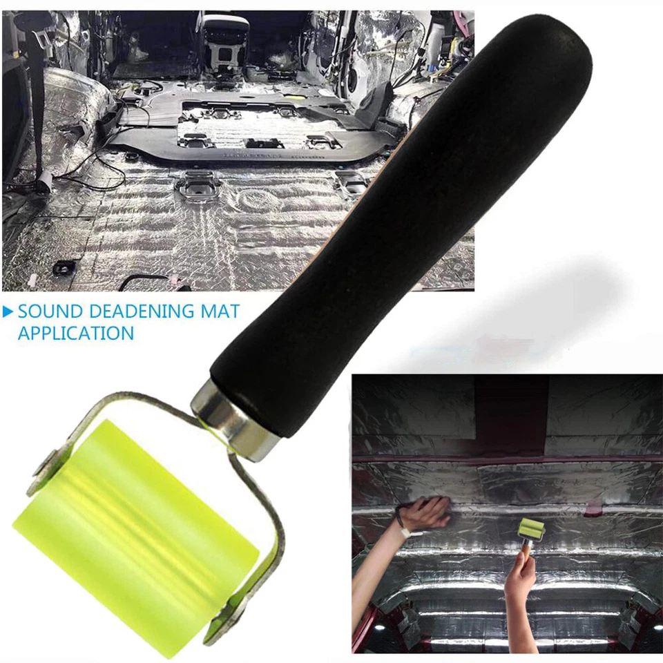 118"x40" Sound Deadener Car Insulation Automotive Heat Shield Self-adhesive 10mm - Image 4 of 4