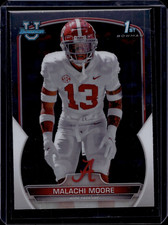 2022 Bowman U "RC" Malachi Moore #74 Alabama -WR