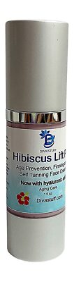 Hibiscus Lift, Now With Hyaluronic Acid and Self Tanners, Natural Age Prevention