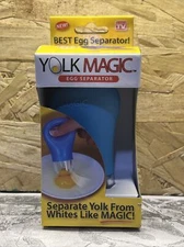 As seen on TV~YOLK MAGIC~Egg separator- Blue