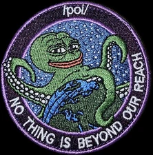 4chan /pol/ Patch: "No Thing Is Beyond Our Reach"