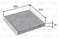 Valeo 715747 Filter, Innenraumluft FüR Ford