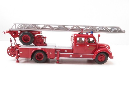 (ID0721) Minichamps 439140072 Magirus-Deutz S6500 Drehleiter DL30 1956, 1:43 OVP - Picture 2 of 8