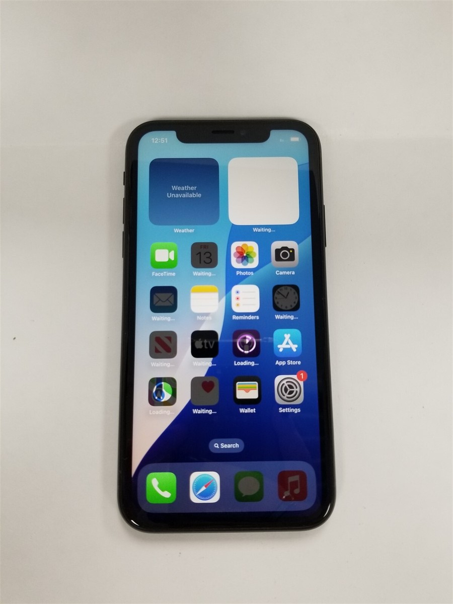 Apple iPhone XR 64GB Black A1984 (Unlocked) 100% Battery Health DF5035