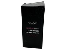 Glow Organics Eco-Friendly Facial Brush With Wheat Fiber Nylon & Silicone