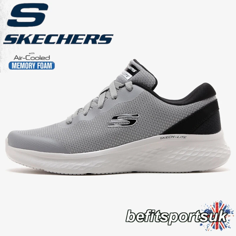SKECHERS MENS SHOES GREY WALKING MEMORY FOAM SOFT GYM SKETCHERS TRAINERS UK 7 9
Opens in a new windo