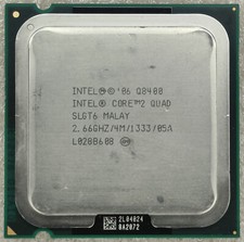 Intel Core 2 Quad Q8400 CPU SLGT6 2.66GHz 4MB 1333MHz Socket 775 Processors