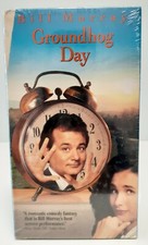 Groundhog Day VHS, 1993, Closed Captioned SEALED  NEVER OPENED