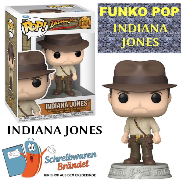 Funko Pop Indiana Jones - 1350 - Vinyl Sammel Figur - Indy - Der Letzte Kreuzzug-image