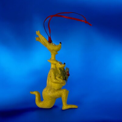 Department 56 Dr Seuss Jane Kangaroo Horton's Christmas Ornament Retired