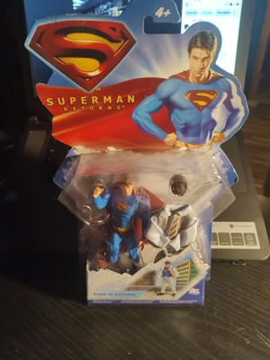 Mattel Superman Returns Clark to Superman Action Figure New Sealed DC Super Hero