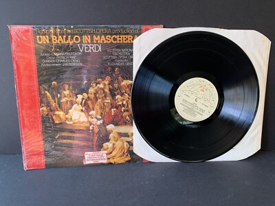 Scottish Opera   CFP 40252: VERDI Un Ballo in Maschera Highlights Vinyl LP