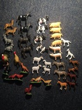 40 Vintage Early Learning Centre Farm Animals Small Plastic Toys