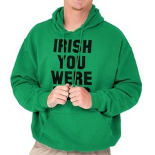 Irish Beer Funny St Patricks Day Drinking Hoodie Hooded Sweatshirt Men Women