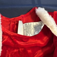 Youngland Girls Holiday Mrs Santa Claus Christmas Red Dress Size 4