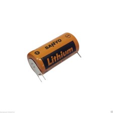 1 X Sanyo CR17335 3V 3 Pin Battery PLC Back Up. Battery Dated 02/19