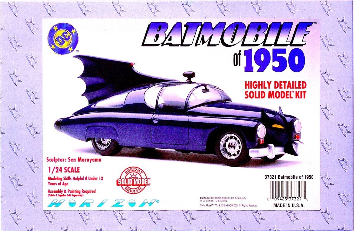 ホライゾン　1/24 バットモービル　1950 Batman Bat Mobile Horizon 1/24 1950 Batman Resin Cast Model