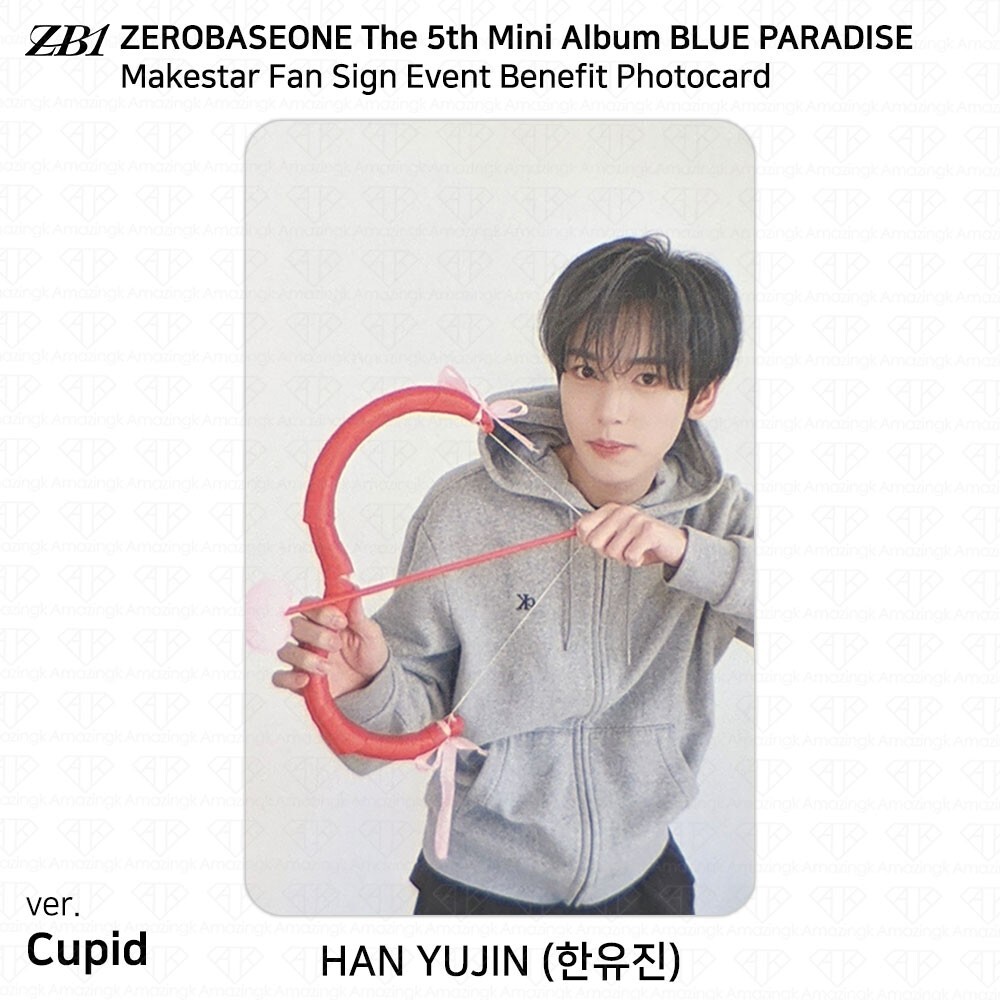 ZEROBASEONE ZB1 5th Mini Album Blue Paradise Makestar Fan Sign