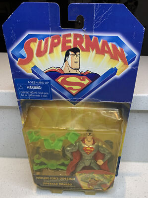 RARE SUPERMAN TWO RIGHT HANDS/ARMS TORNADO FORCE SUPERMAN ACTION FIGURE HASBRO!